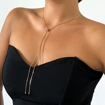 Y-Halskette verstellbar