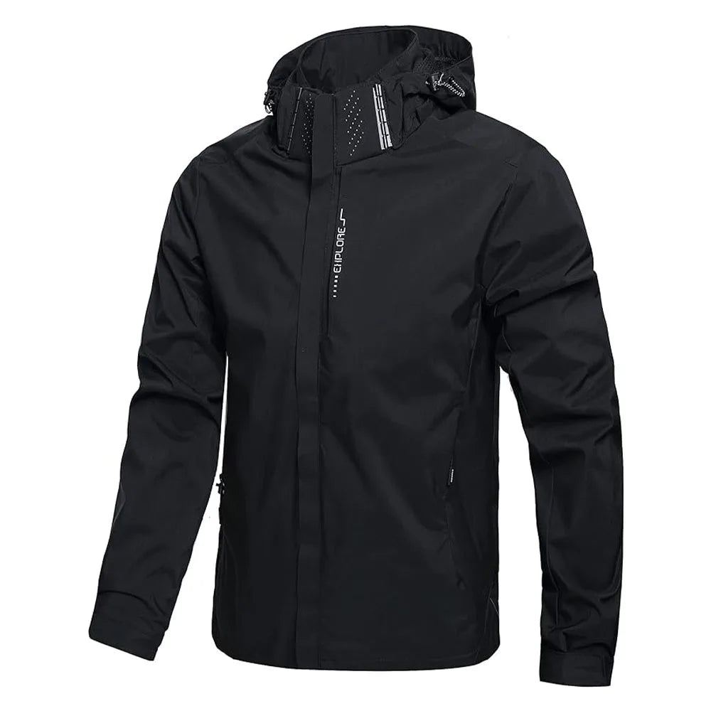 Herren Outdoor-Jacke – Wind & Wetterfest