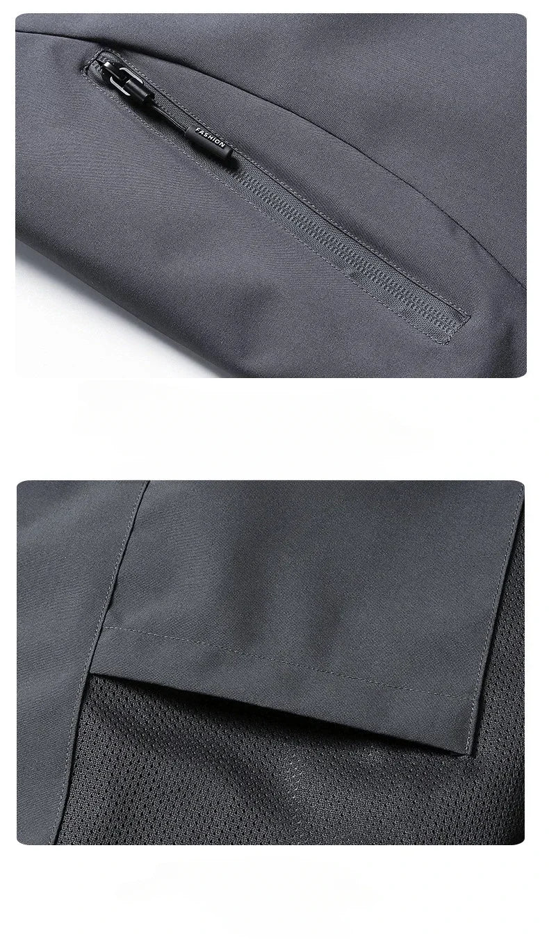 Herren Outdoor-Jacke – Wind & Wetterfest