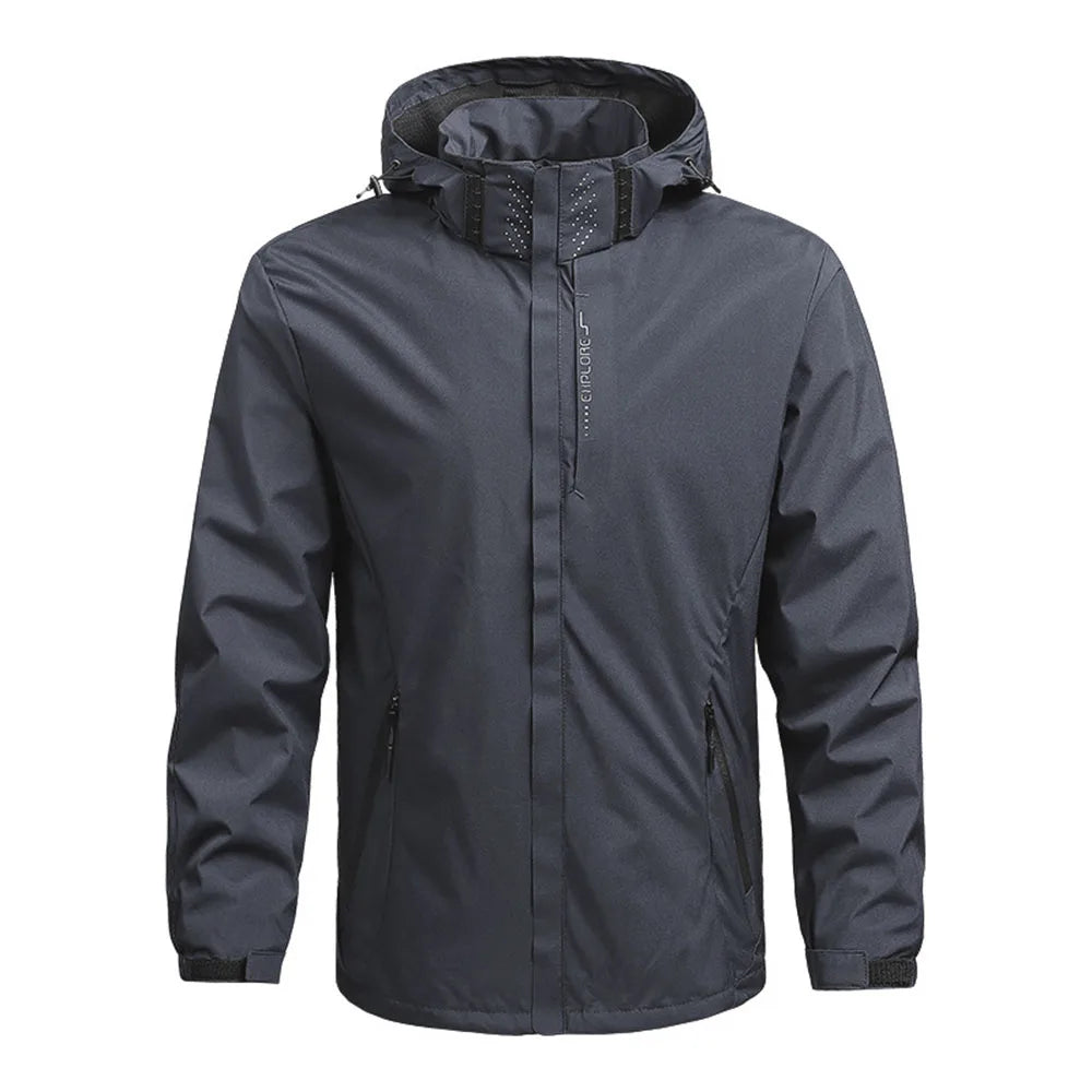 Herren Outdoor-Jacke – Wind & Wetterfest