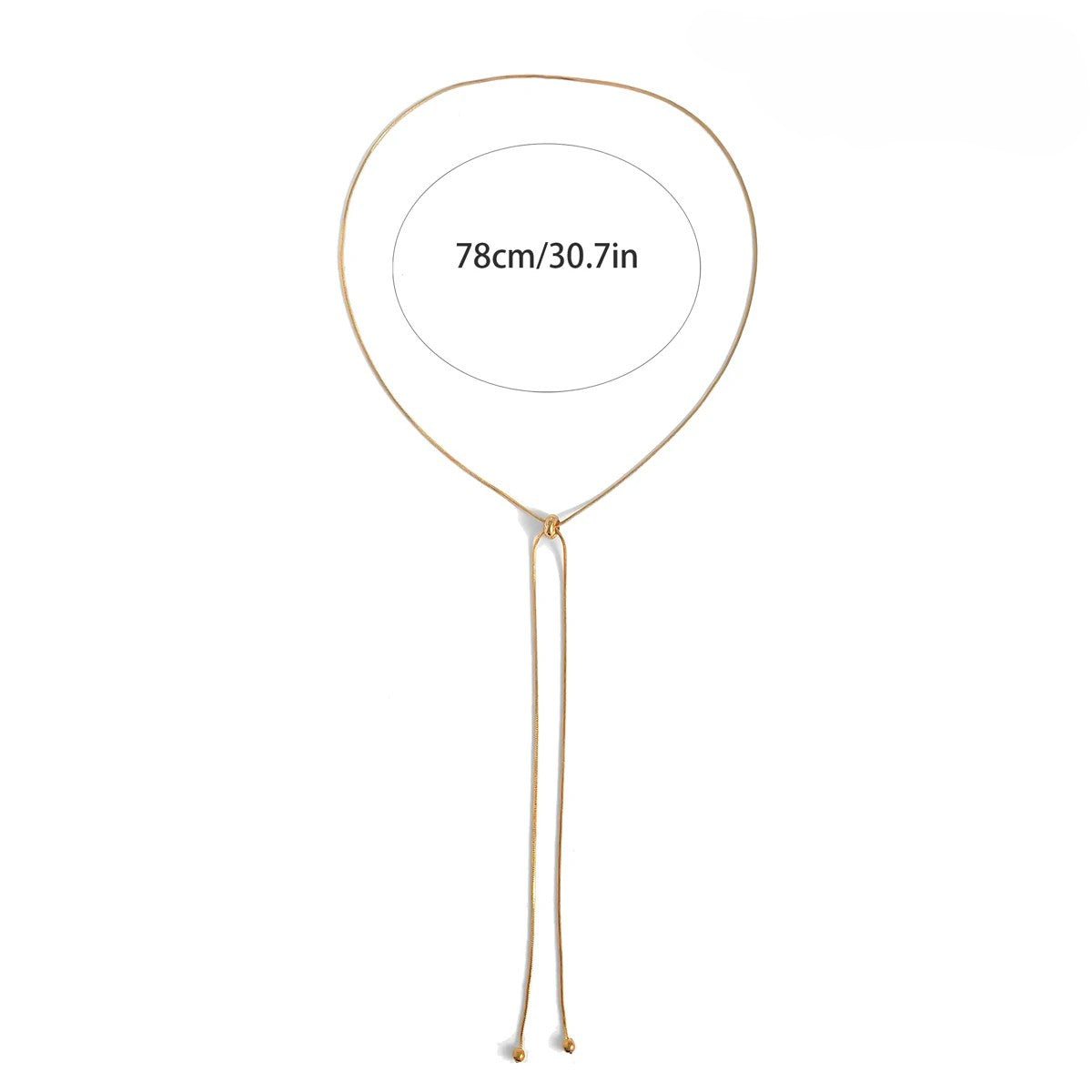 Y-Halskette verstellbar