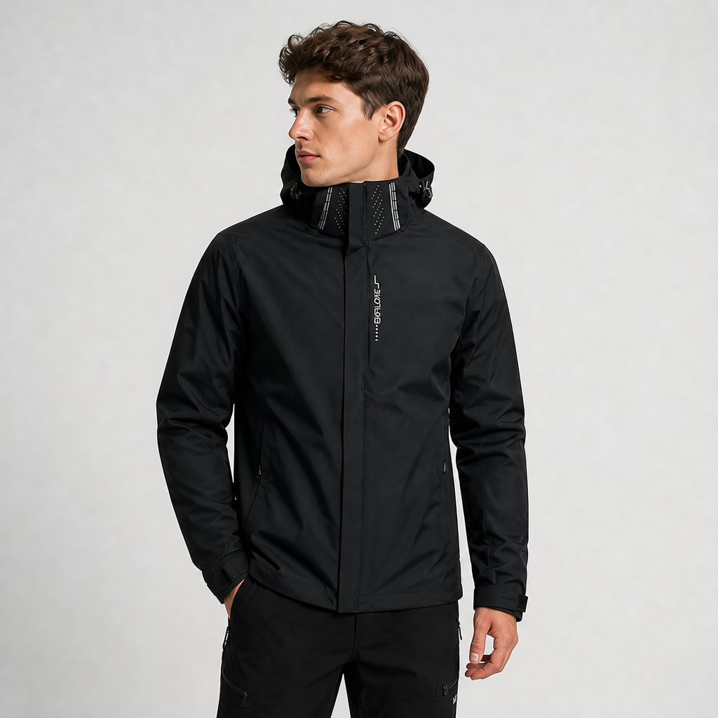 Herren Outdoor-Jacke – Wind & Wetterfest